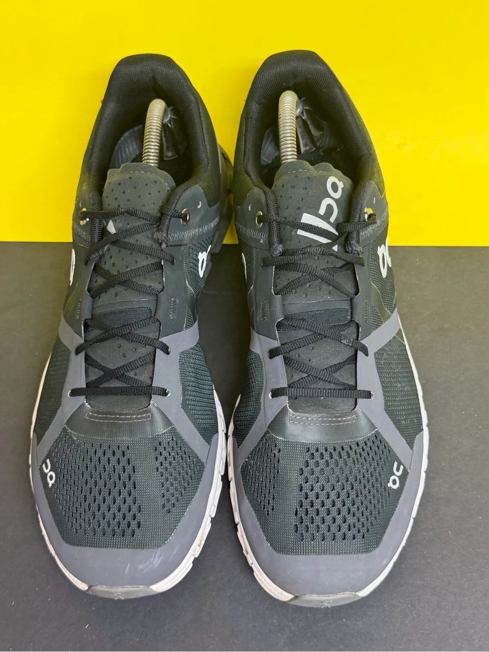 Size 12 - On Cloudflow Black Asphalt Men’s Running Shoes